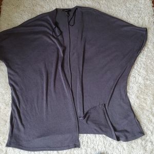 Forever 21 Gray knitted short sleeve sweater